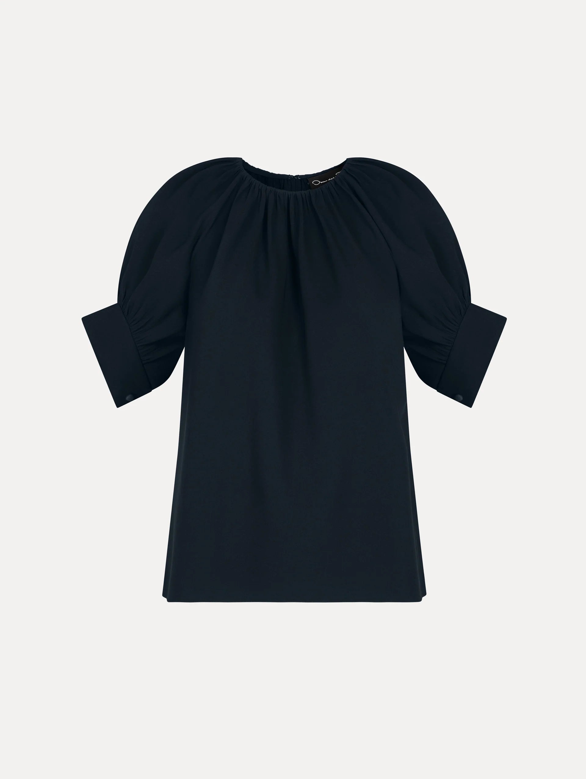 Imagen de Blusa de georgette de seda fruncida