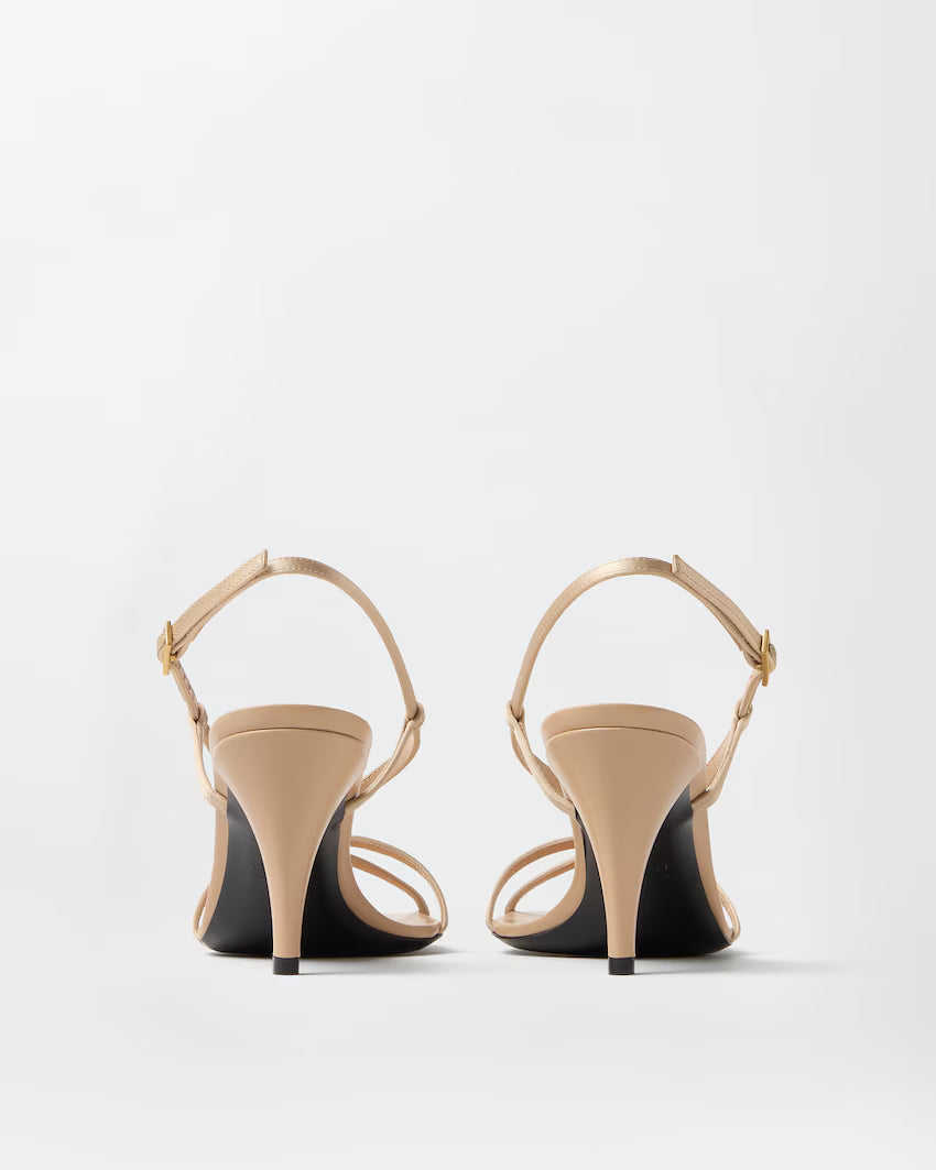Sandalias de satén Valentina
