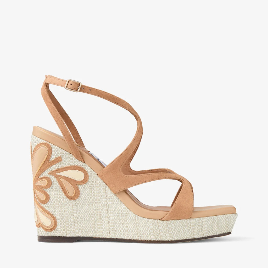 Zapatillas Ayla 110 color brown; floral