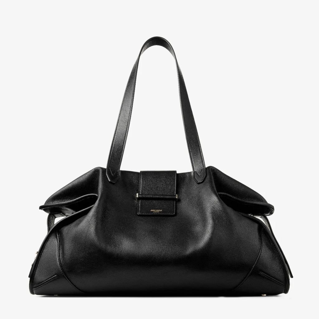 Bolso de cuero negro color black
