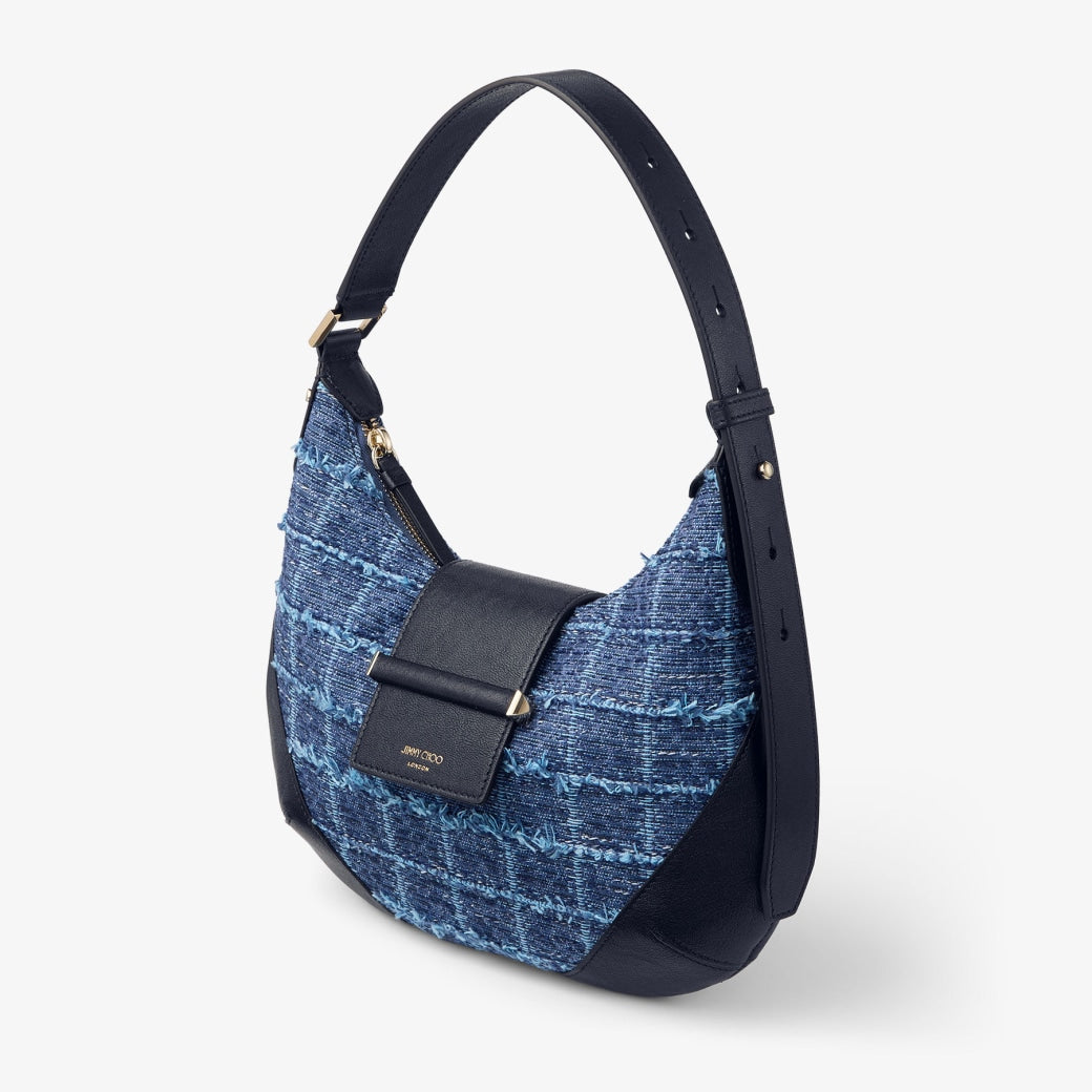 Bolso Bar de hombro de tela vaquera