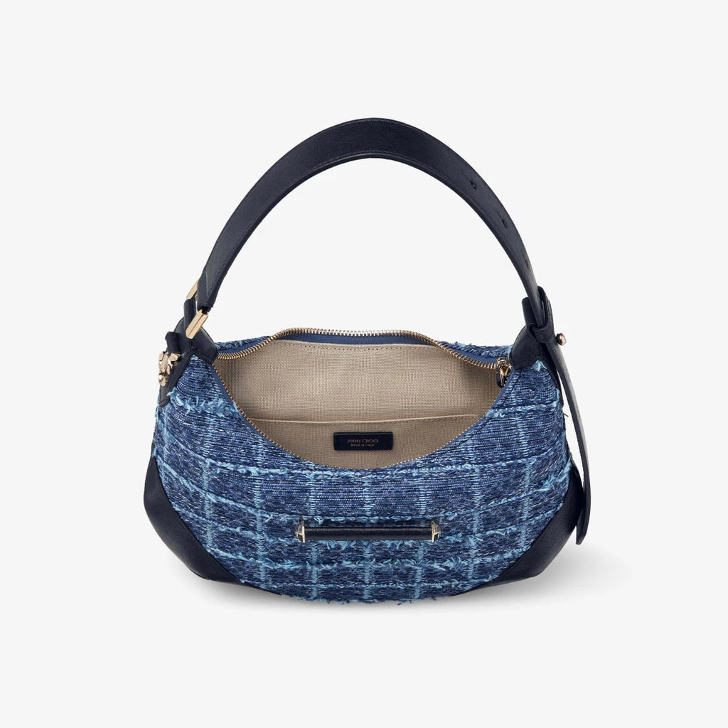 Bolso Bar de hombro de tela vaquera