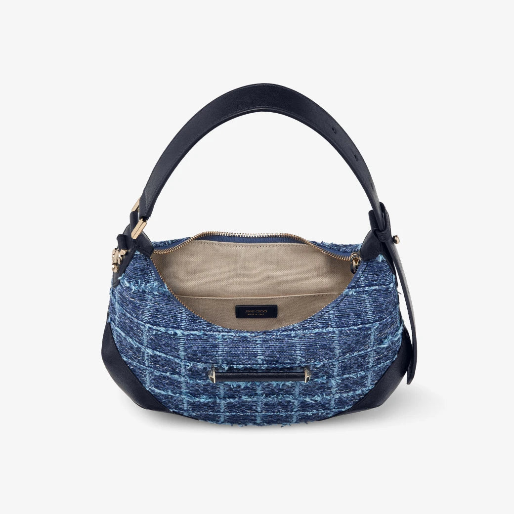 Bolso Bar de hombro de tela vaquera