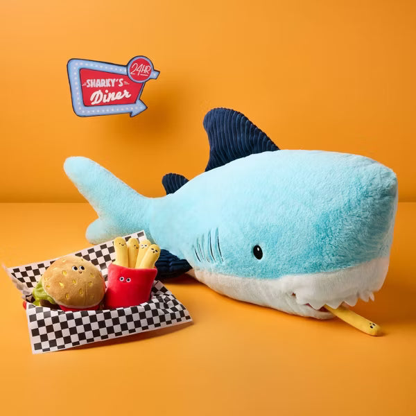Peluche de Tiburón Jumbo de 10" - Gigglescape™