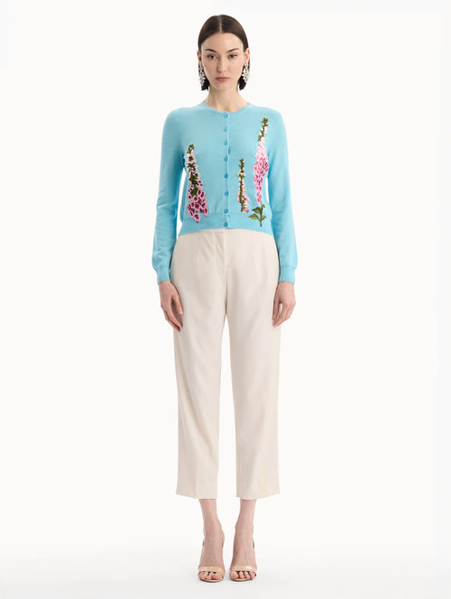 Blusa con bordado con hilo