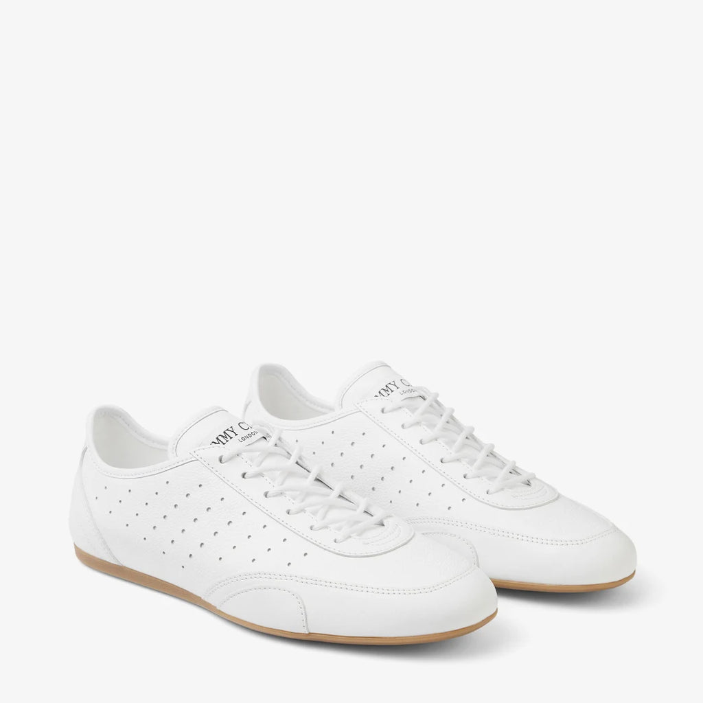 Zapatillas bajas de cuero