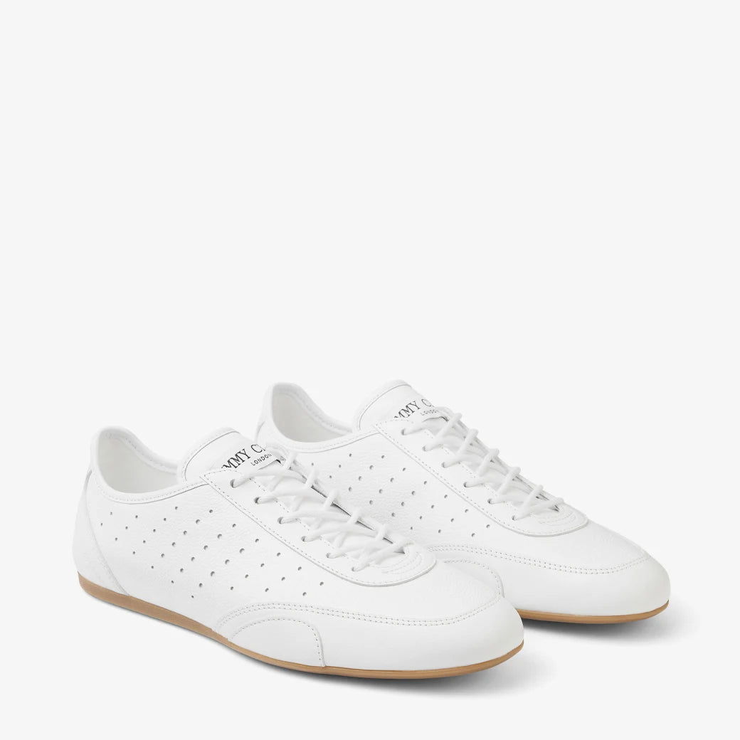 Zapatillas bajas de cuero