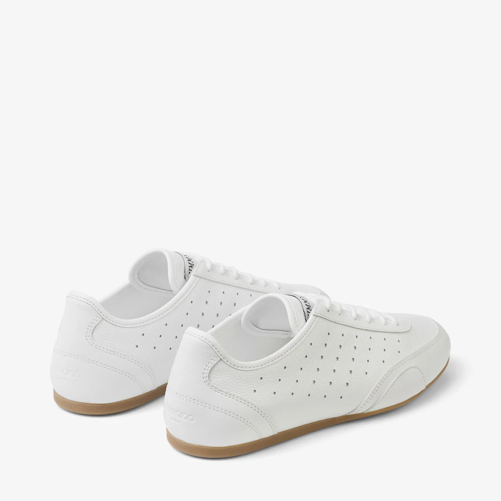 Zapatillas bajas de cuero