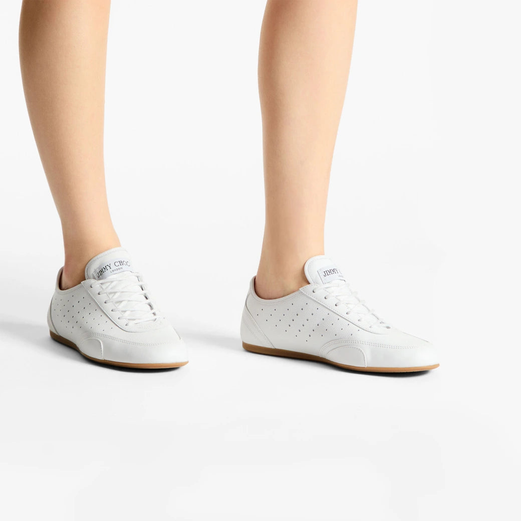 Zapatillas bajas de cuero