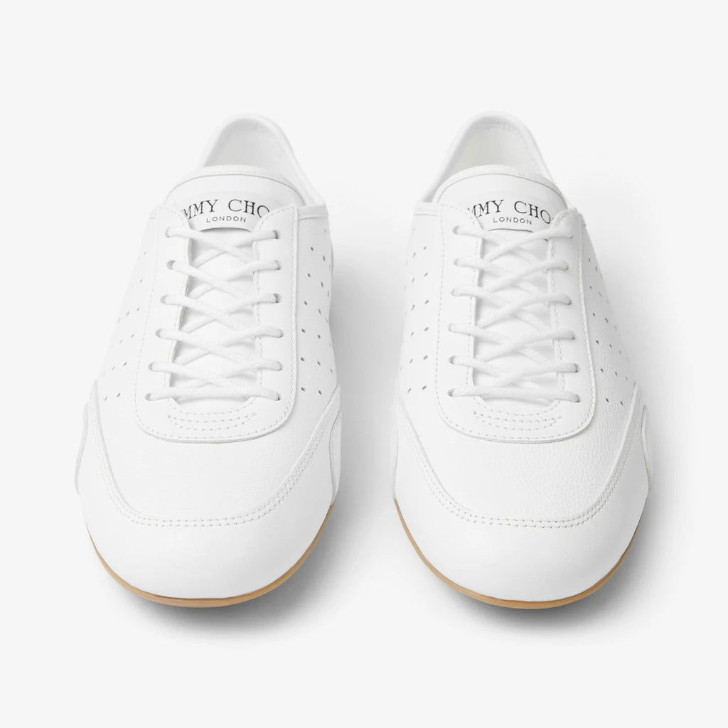 Zapatillas bajas de cuero