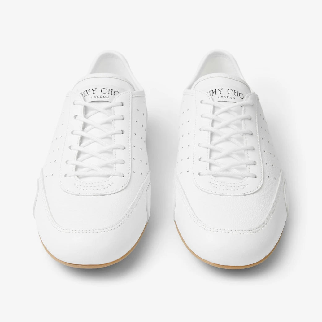 Zapatillas bajas de cuero